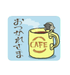 黒ひつじ。（個別スタンプ：4）