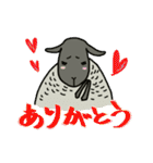 黒ひつじ。（個別スタンプ：6）