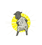 黒ひつじ。（個別スタンプ：9）