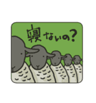 黒ひつじ。（個別スタンプ：10）