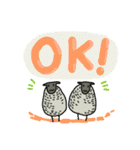 黒ひつじ。（個別スタンプ：13）