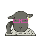 黒ひつじ。（個別スタンプ：19）