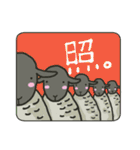 黒ひつじ。（個別スタンプ：33）
