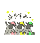 黒ひつじ。（個別スタンプ：38）