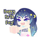 Selena The Moon Girl (Eng)（個別スタンプ：34）
