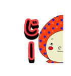 カラフル・ずきんちゃん（塩対応編）（個別スタンプ：2）