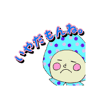 カラフル・ずきんちゃん（塩対応編）（個別スタンプ：4）