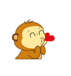 Always Having Fun Monkeys_animate_4（個別スタンプ：23）