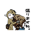 美容師さんが使ってくれたらいいな。（個別スタンプ：10）