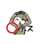 美容師さんが使ってくれたらいいな。（個別スタンプ：17）