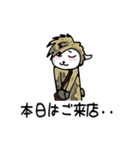 美容師さんが使ってくれたらいいな。（個別スタンプ：38）