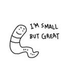 small but great earthworm [english]（個別スタンプ：31）