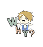 集え！ゆかいなおじさん達withこっこちゃん（個別スタンプ：6）
