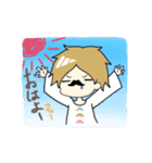 集え！ゆかいなおじさん達withこっこちゃん（個別スタンプ：13）