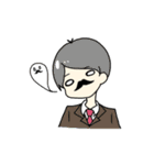 集え！ゆかいなおじさん達withこっこちゃん（個別スタンプ：28）