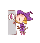 Witch Girl and Owl（個別スタンプ：12）