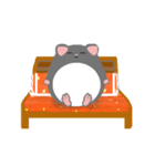 Egg Mouse Always sleepy（個別スタンプ：6）