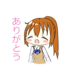 ふわふわガールズ（個別スタンプ：11）