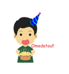 Daily japanese Boy（個別スタンプ：11）