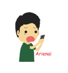 Daily japanese Boy（個別スタンプ：21）