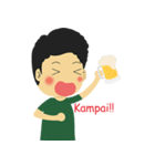 Daily japanese Boy（個別スタンプ：24）