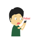 Daily japanese Boy（個別スタンプ：25）