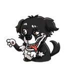 Various Facial Expressions Cute Cute Dog（個別スタンプ：2）
