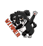 Various Facial Expressions Cute Cute Dog（個別スタンプ：4）