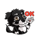 Various Facial Expressions Cute Cute Dog（個別スタンプ：5）
