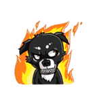 Various Facial Expressions Cute Cute Dog（個別スタンプ：11）