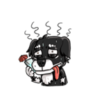 Various Facial Expressions Cute Cute Dog（個別スタンプ：25）