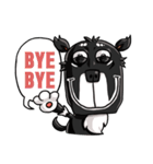 Various Facial Expressions Cute Cute Dog（個別スタンプ：27）