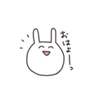 うさちゃん表情スタンプ（個別スタンプ：12）
