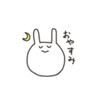 うさちゃん表情スタンプ（個別スタンプ：13）
