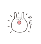 うさちゃん表情スタンプ（個別スタンプ：16）