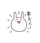 うさちゃん表情スタンプ（個別スタンプ：28）