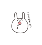 うさちゃん表情スタンプ（個別スタンプ：33）