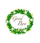 greeting wreath（個別スタンプ：15）
