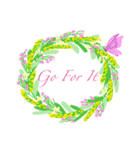 greeting wreath（個別スタンプ：20）