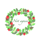 greeting wreath（個別スタンプ：25）