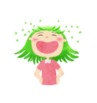 Who do you think you're？Green onion girl（個別スタンプ：9）