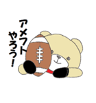 アメフトくま（個別スタンプ：26）