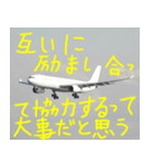 飛行機のつぶやき006（個別スタンプ：31）