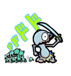 ゴブリンオークエルフ－さんびきのまもの（個別スタンプ：19）