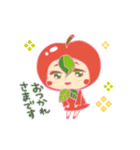 Apple Hood Boy（個別スタンプ：2）