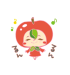Apple Hood Boy（個別スタンプ：13）