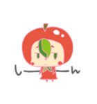 Apple Hood Boy（個別スタンプ：23）