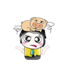 .. Mr. Kanaka and Pig..^^（個別スタンプ：18）