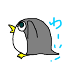 まるペンギンの何言うの？（個別スタンプ：10）