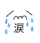 一言顔文字（個別スタンプ：2）